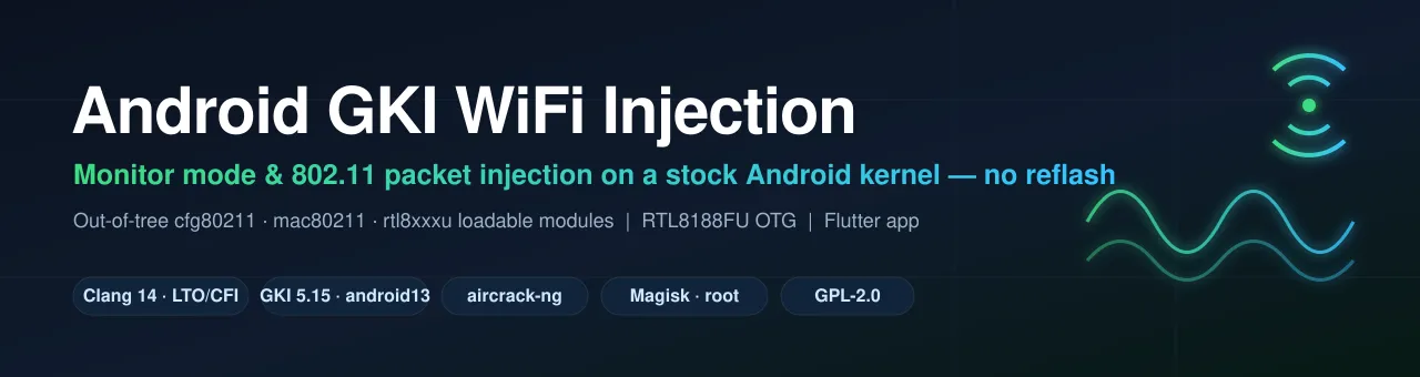 Android GKI WiFi Injection Screenshot