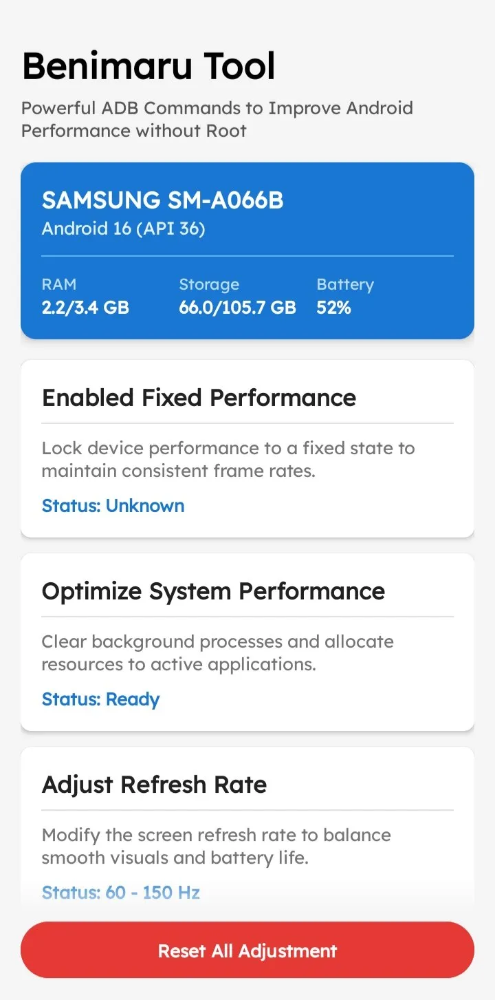 Benimaru Tool Screenshot