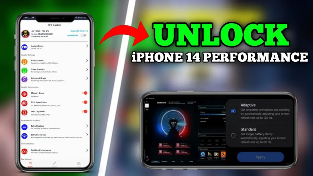 120Hz Refresh Rate with Max FPS and Fix Lag (No Root Required) logo