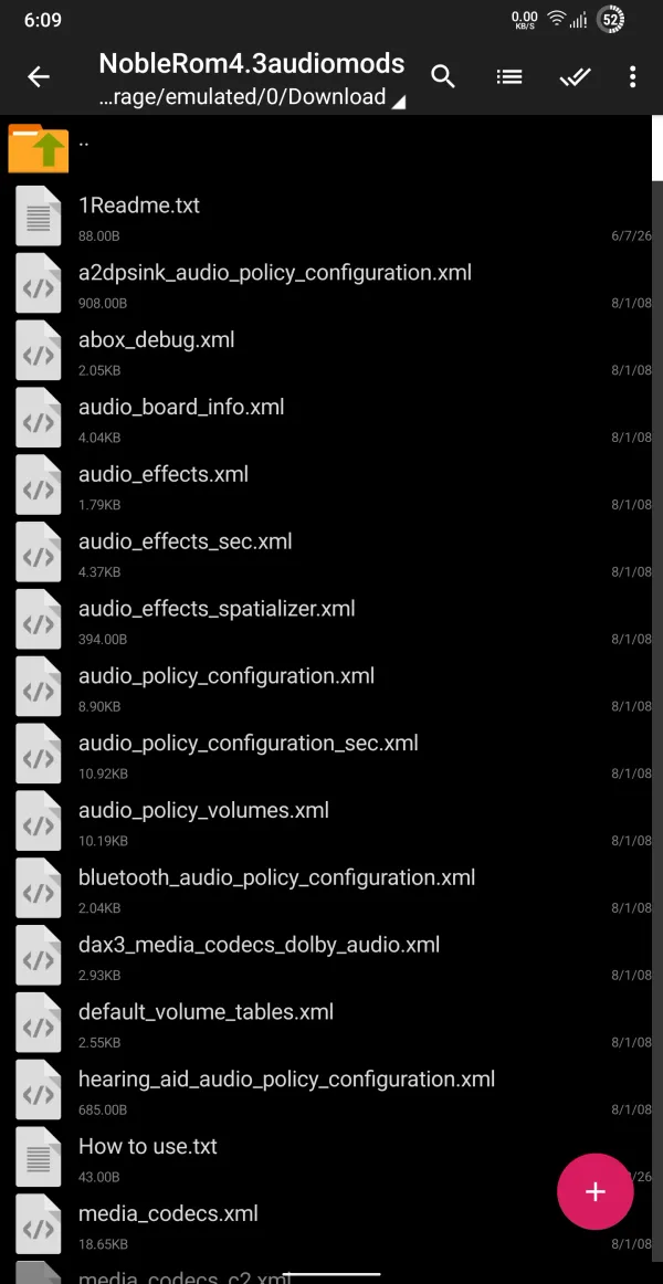 Noble Rom audiomod for All Device's. logo
