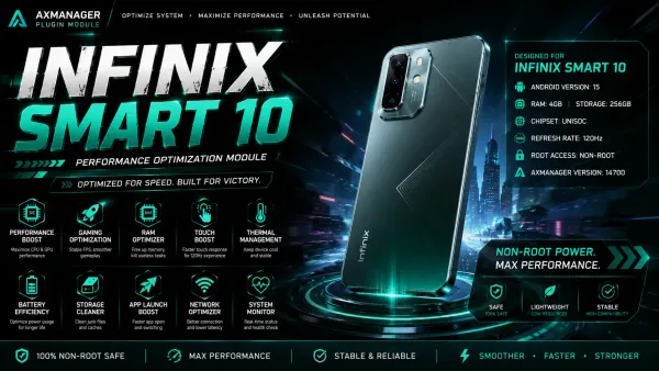 Optimize infinix smart10