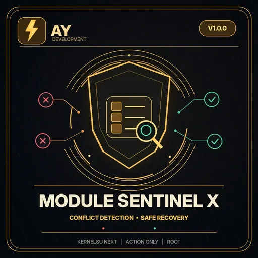 AY Module Sentinel X logo