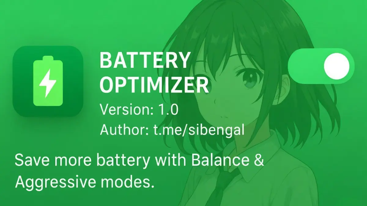 Battery Optimizer Plugin Install Via AxManager logo