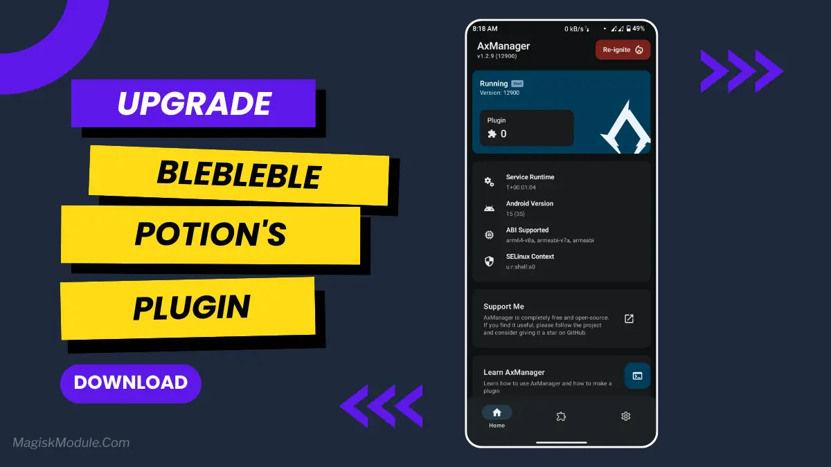 Blebleble Potion's AxManager Plugin You Should Try in 2026 logo