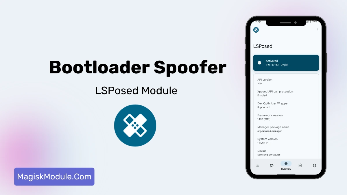 Bootloader Spoofer LSposed Module 2026 logo