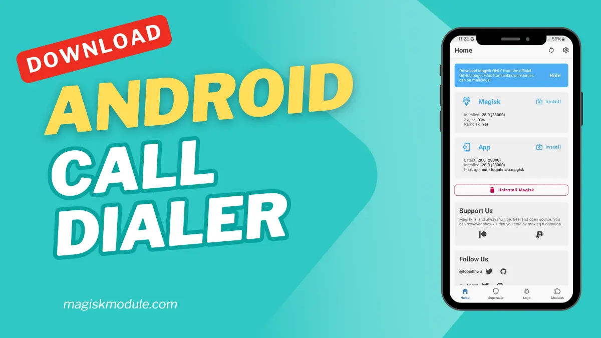 AOSP Call Dialer Port logo