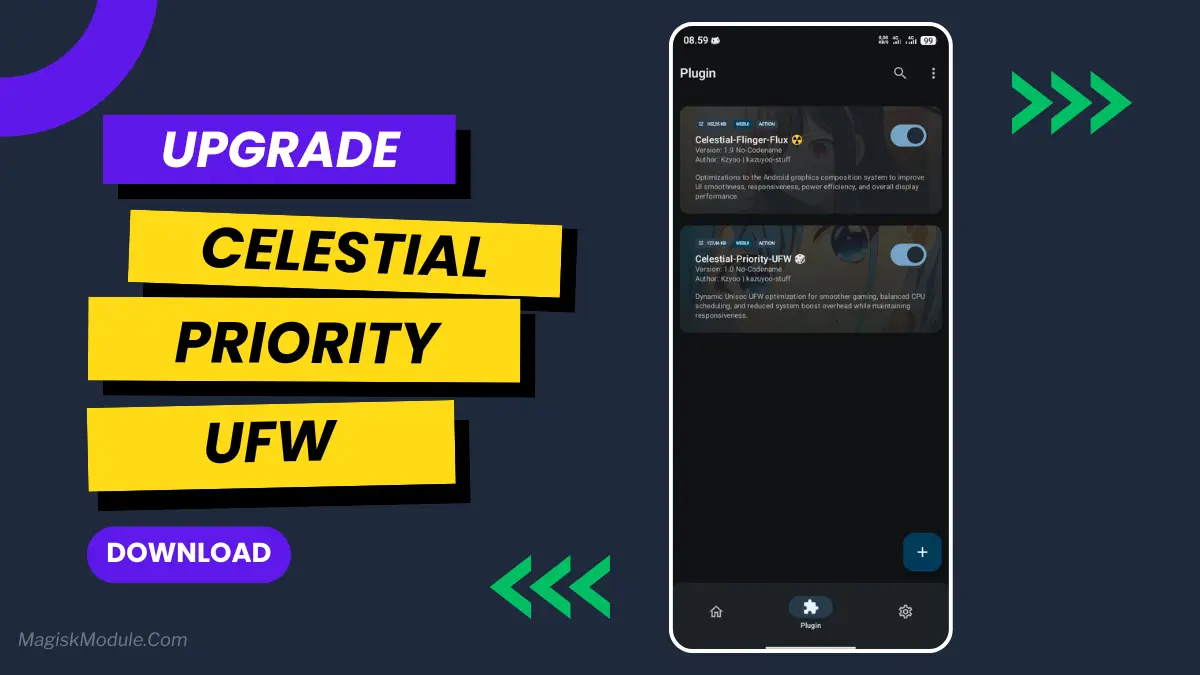 Celestial Priority UFW Install Via Magisk / KSU / AxManager logo