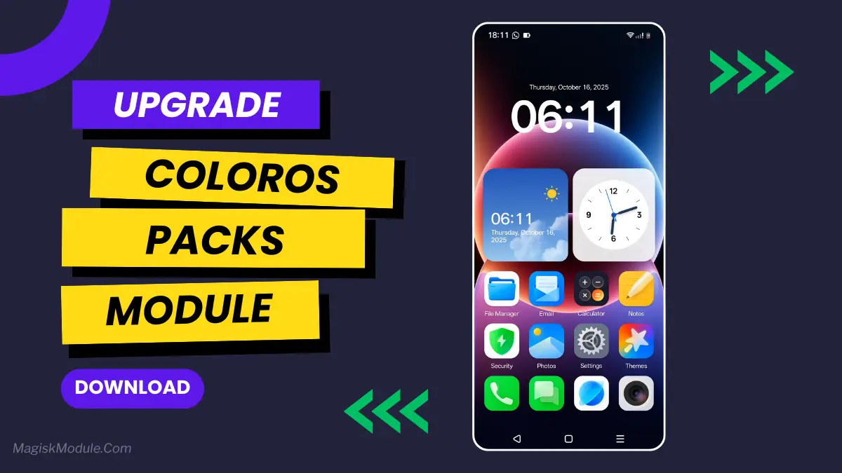 ColorOS Experience Packs Install Via Magisk / KSU / APatch logo