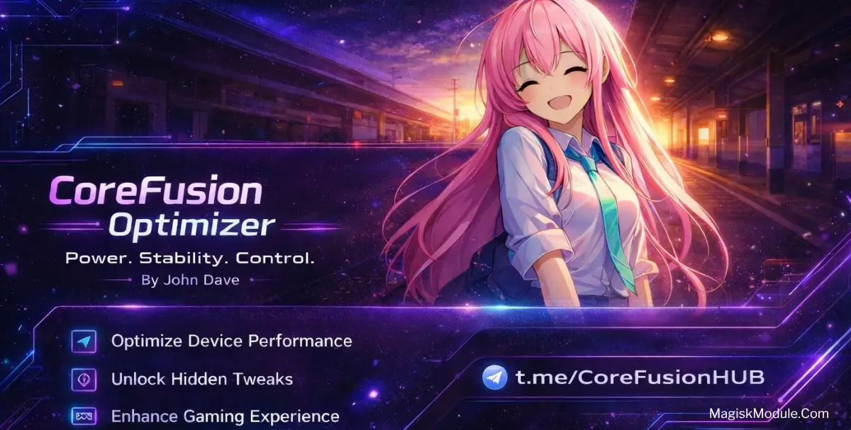 CoreFusion Optimizer logo