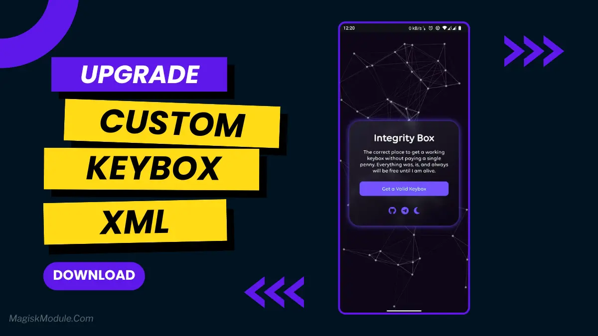Custom Keybox XML | Fix Play Integrity logo