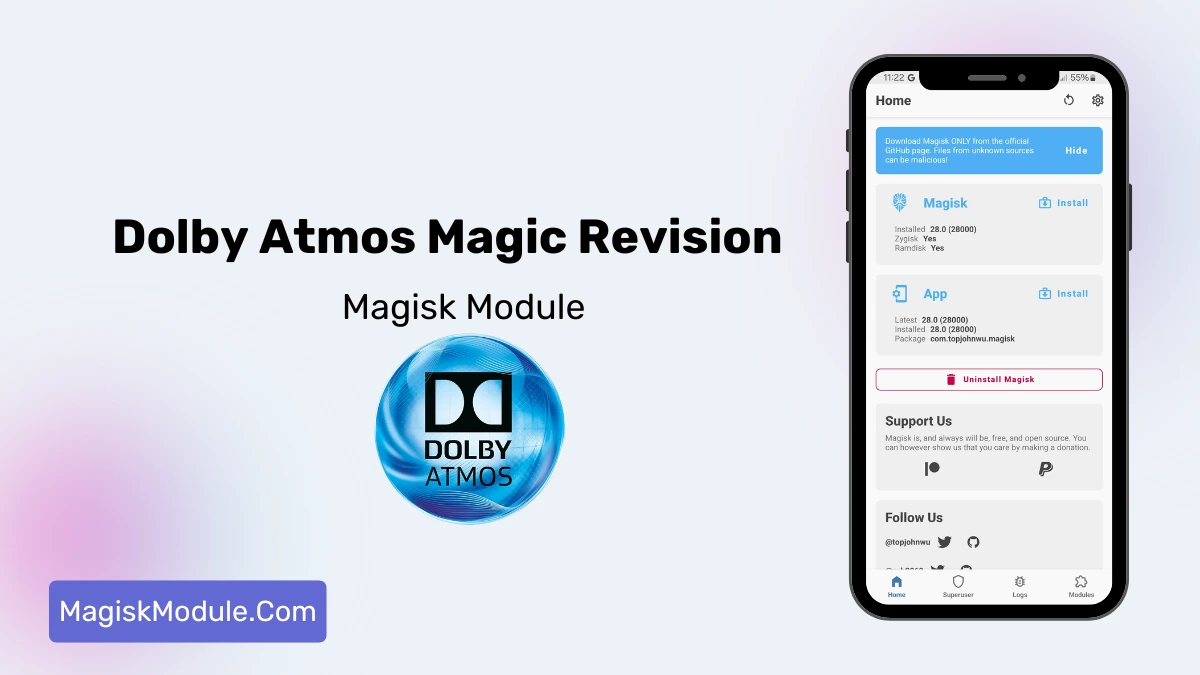 Dolby Atmos Magic Revision logo