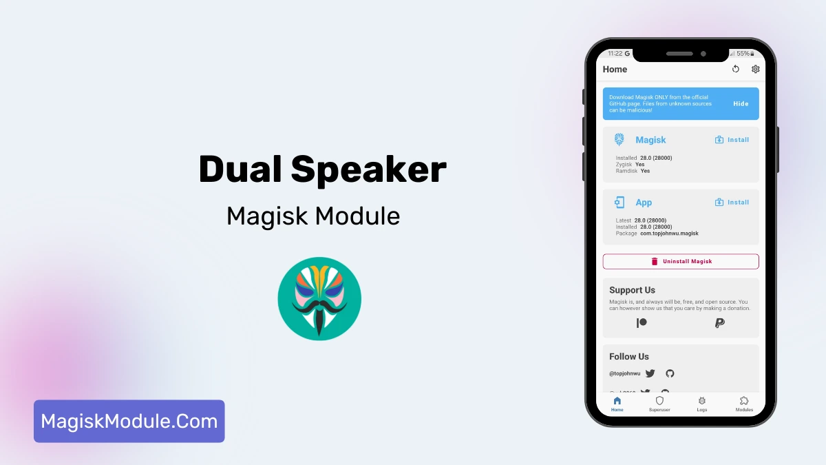 Dual Speaker logo