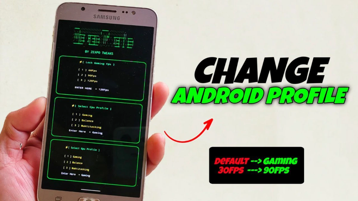 Fix Fps Drops Any Games Tutorial Android Termux logo