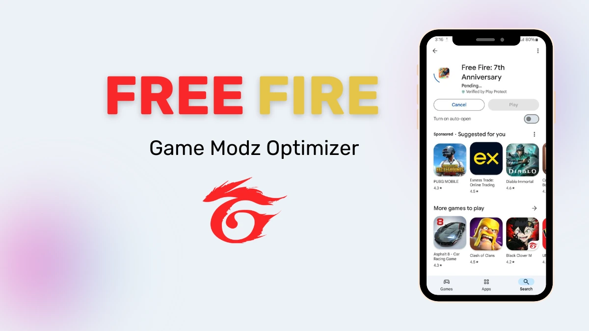 Free Fire Optimizer logo