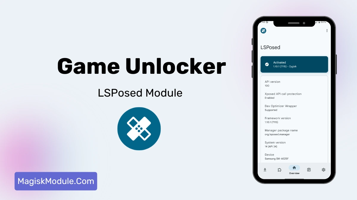 Game Unlocker Lsposed Module 2026 logo