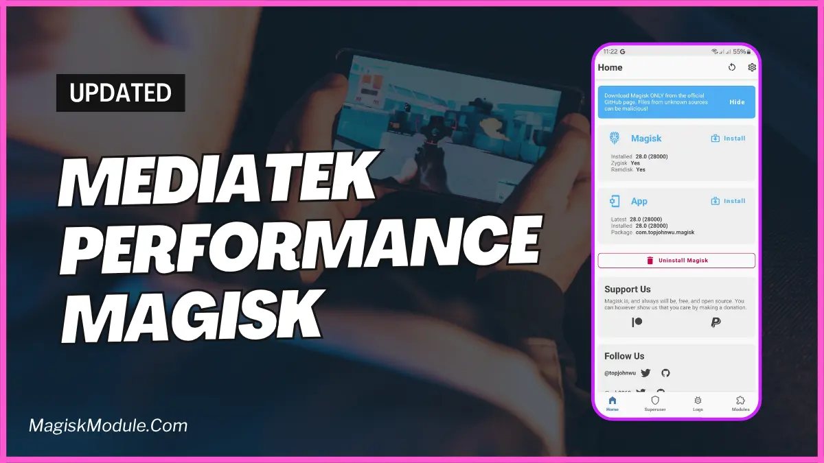 Super Gaming Performance Magisk Module For MTK (Mediatek) logo