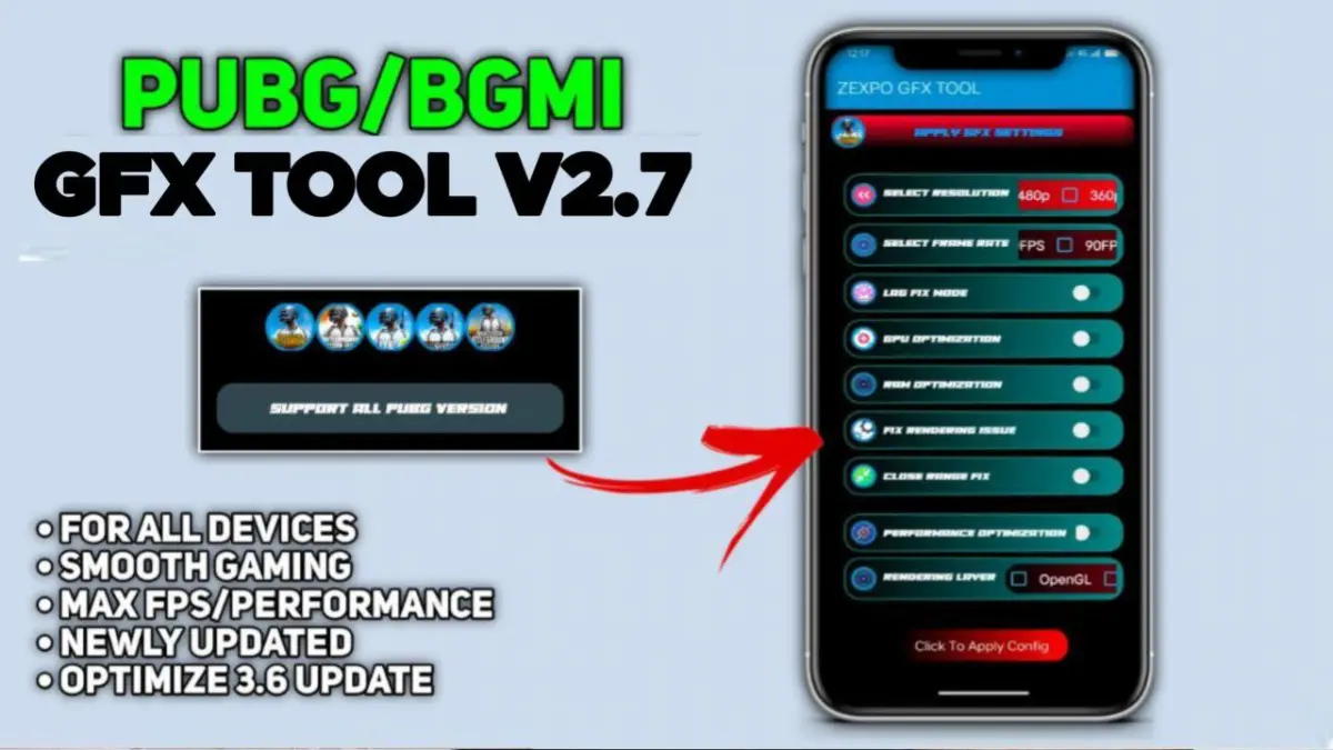 Zexpo GFX Tool For Pubg And Bgmi You Should Try in 2026 logo