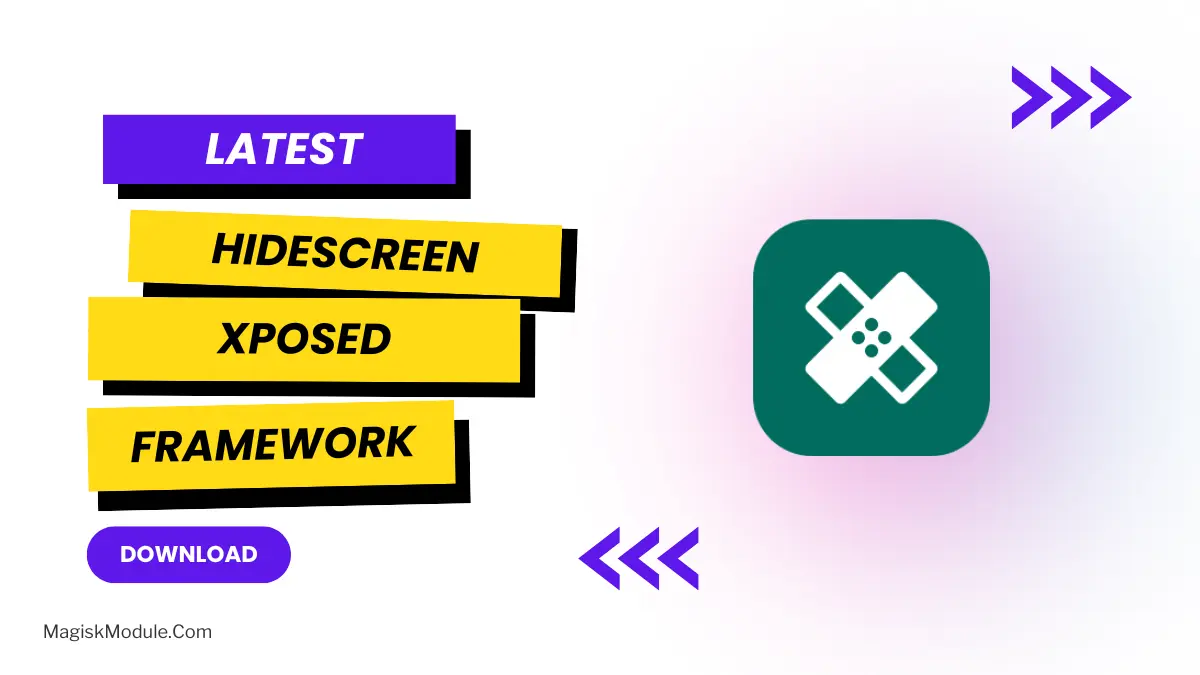 HideScreen Xposed Framework logo