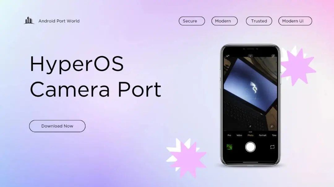 Latest HyperOS Camera App Ported For Android 12+ logo