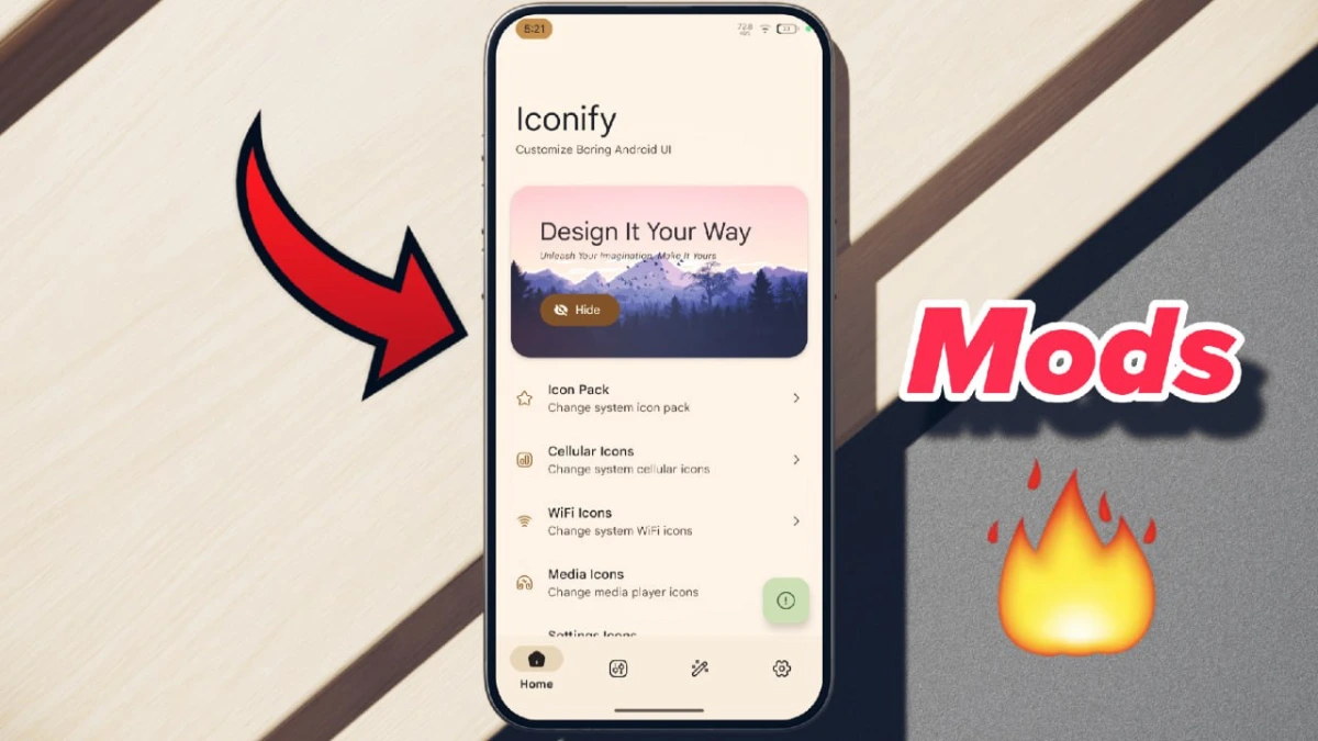 Iconify v7.0 Best For Android Customizations A15 Support logo