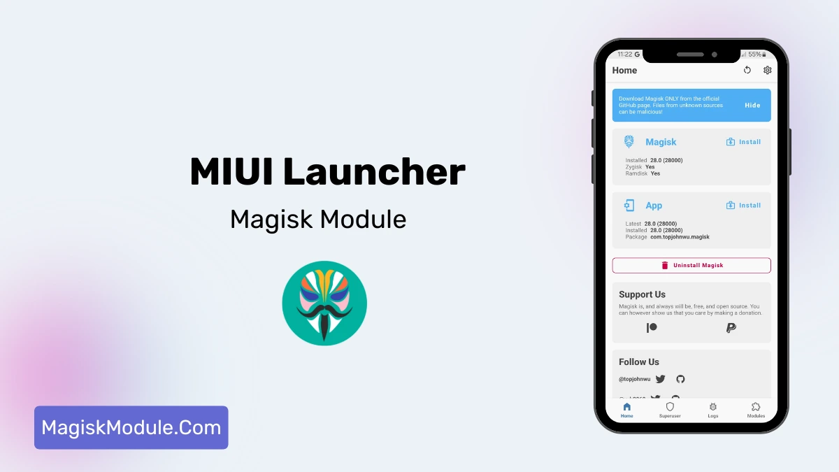 MIUI Launcher logo