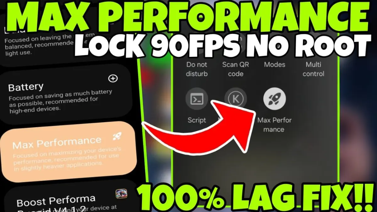 Max Performance Ported App (No Root Required) logo