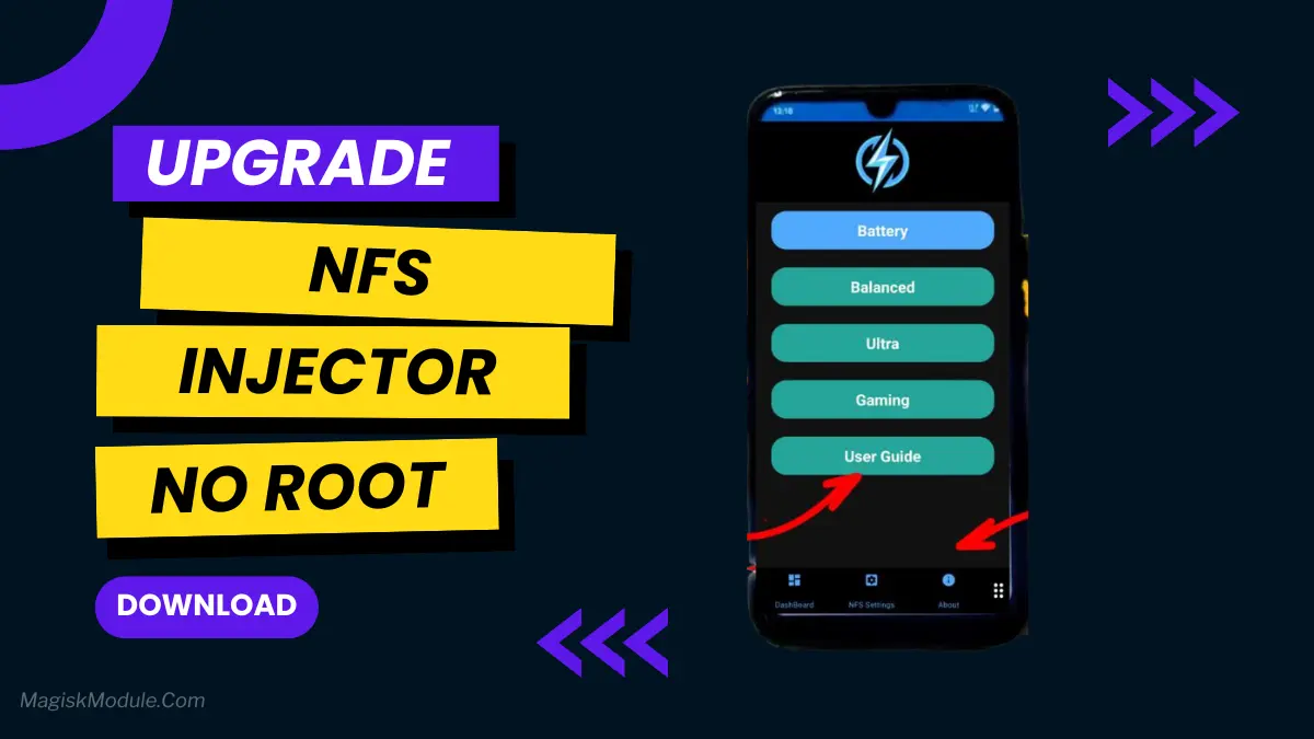 Install NFS Injector Tweaks Without Root logo