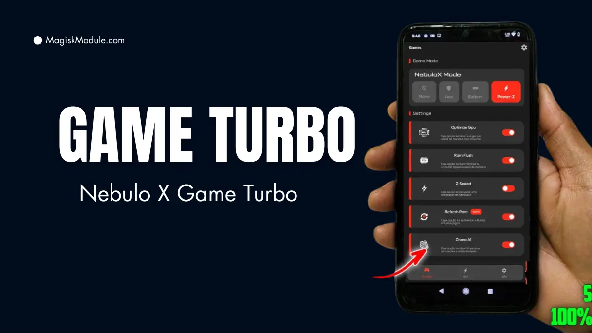 Nebulo X Game Turbo For Android 2026 logo