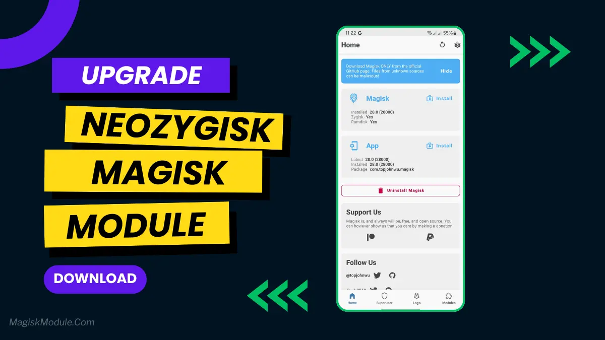 NeoZygisk For KernelSU, APatch And Magisk logo