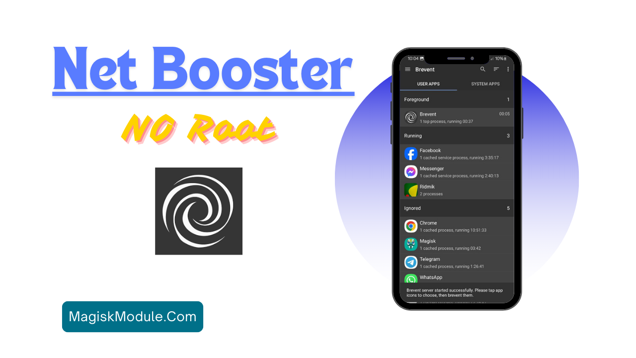 Net Booster Reborn Module NO ROOT logo