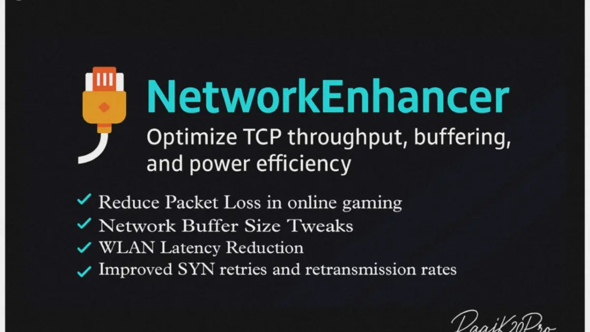 Network Enhancer Magisk Module logo