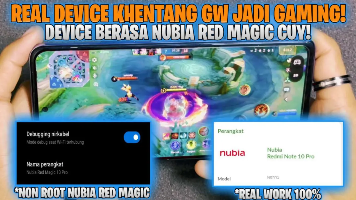 Nubia RED Magic Spoof Magisk Module logo