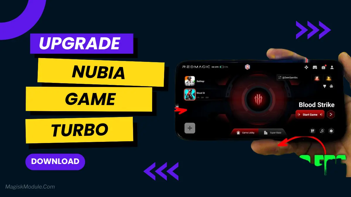 Nubia Red Magic Game Turbo – Max Performance Without Root logo