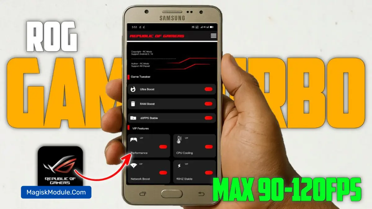 Optimise Your Android Phone for Gaming (No Root Required) logo