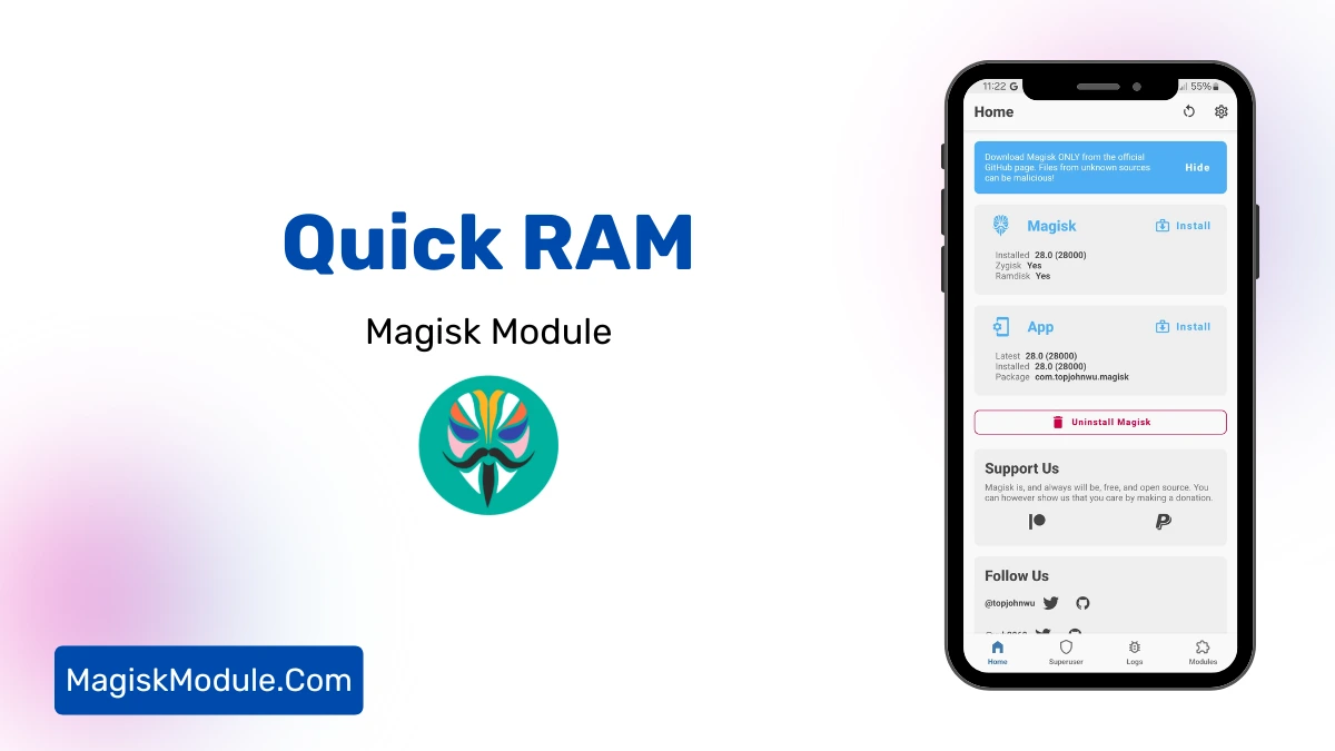 Quick RAM Latest Version 2026 logo
