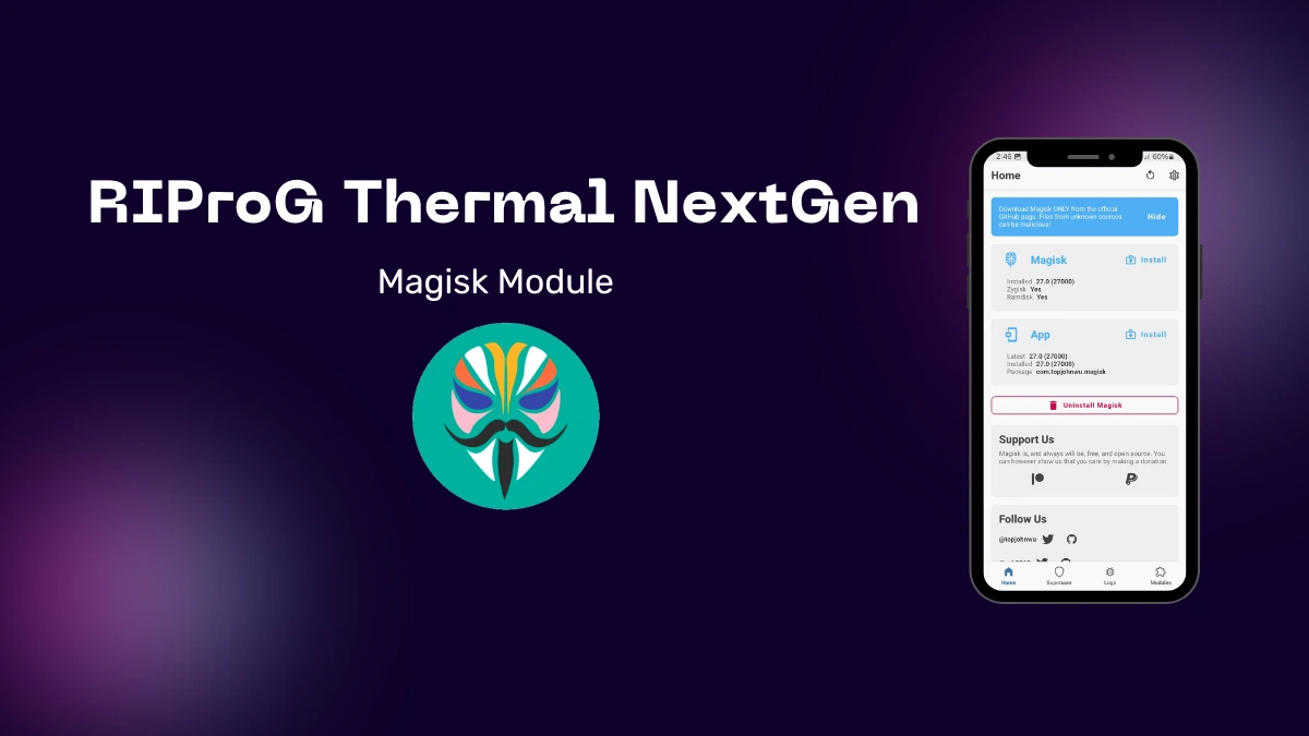 RIProG Thermal NextGen Magisk Module logo