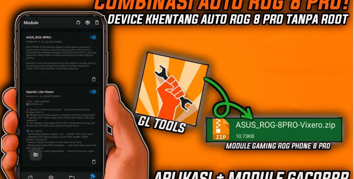 ROG Phone 8 Pro Spoofer Magisk Module logo