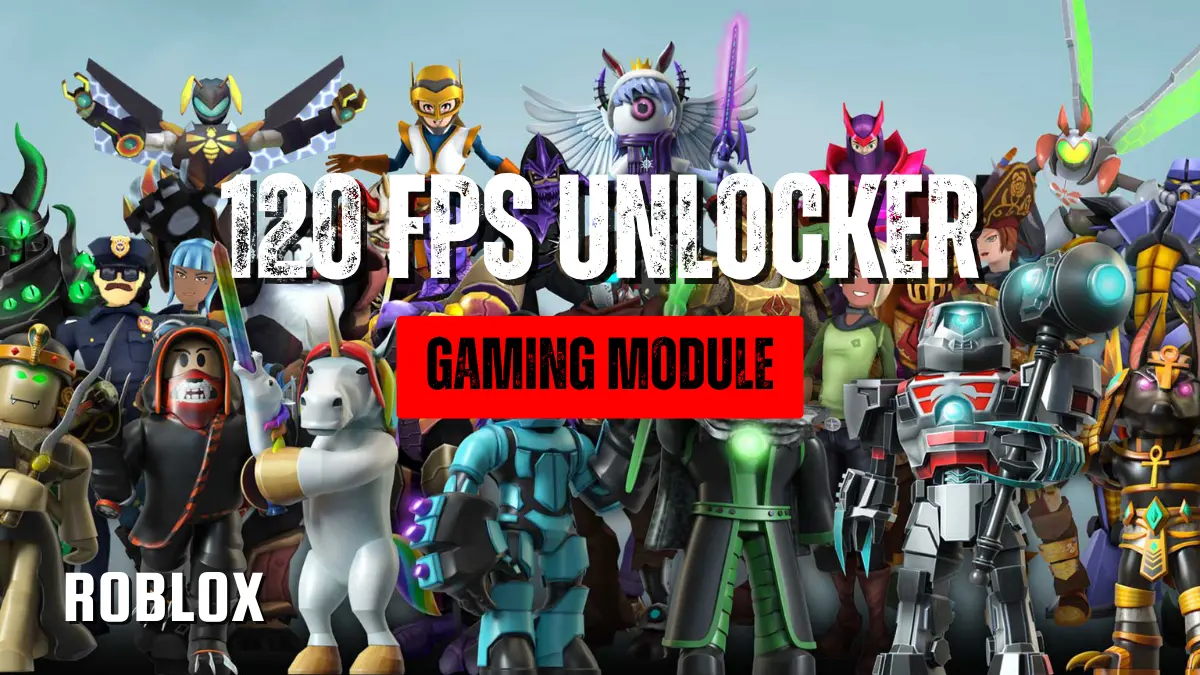 Finally! 120FPS Unlock in Roblox​ (No Root Required) logo