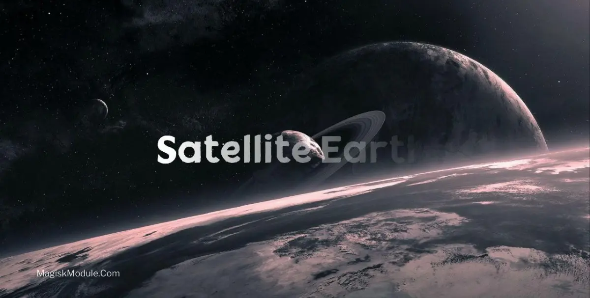 Satellite Earth logo