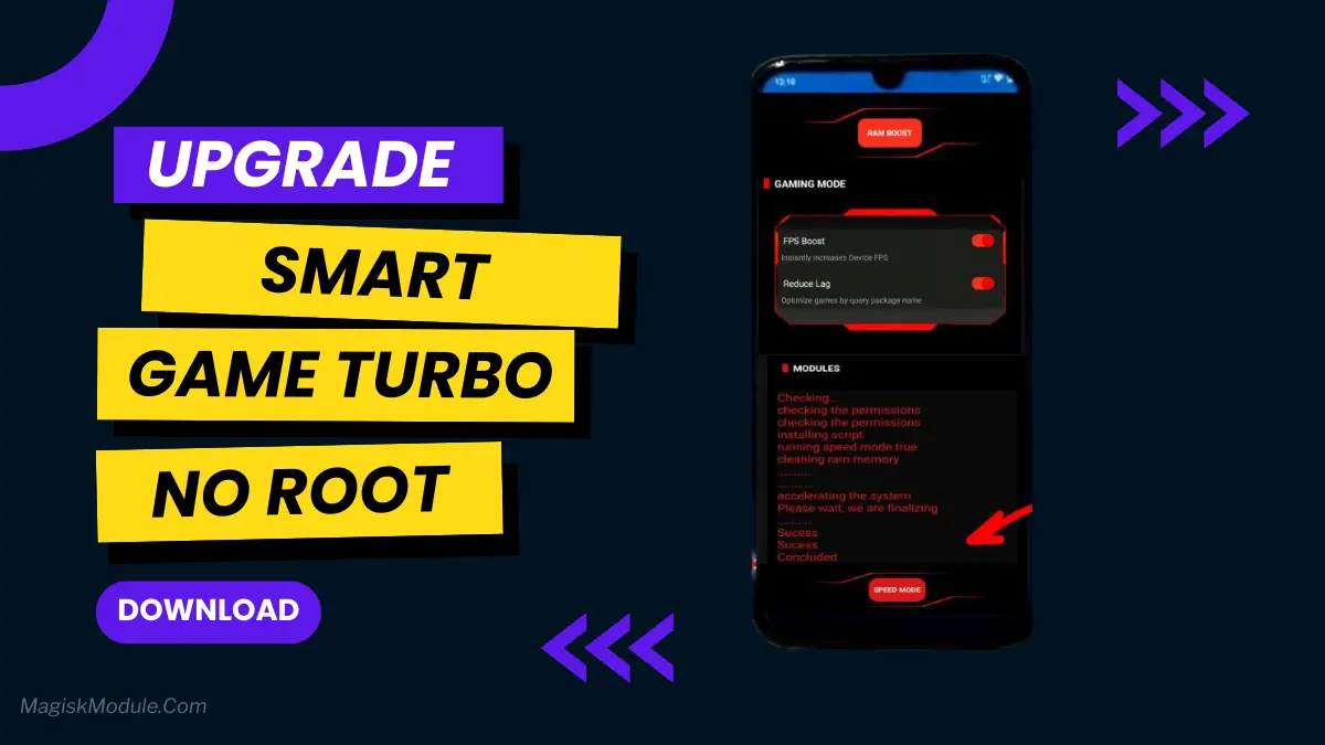 Smart Game Turbo Pro For Android logo