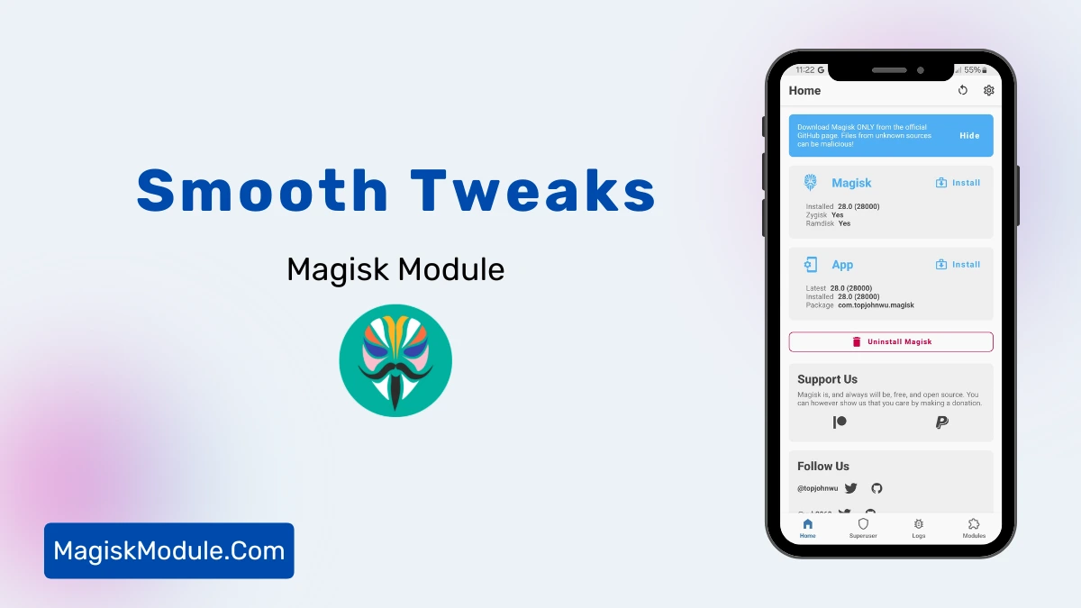 Smooth Tweaks logo