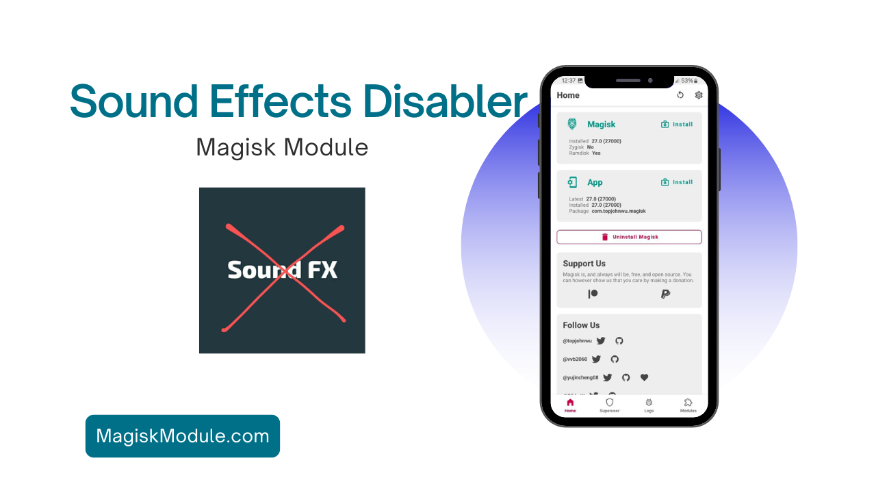 Sound Effects Disabler logo