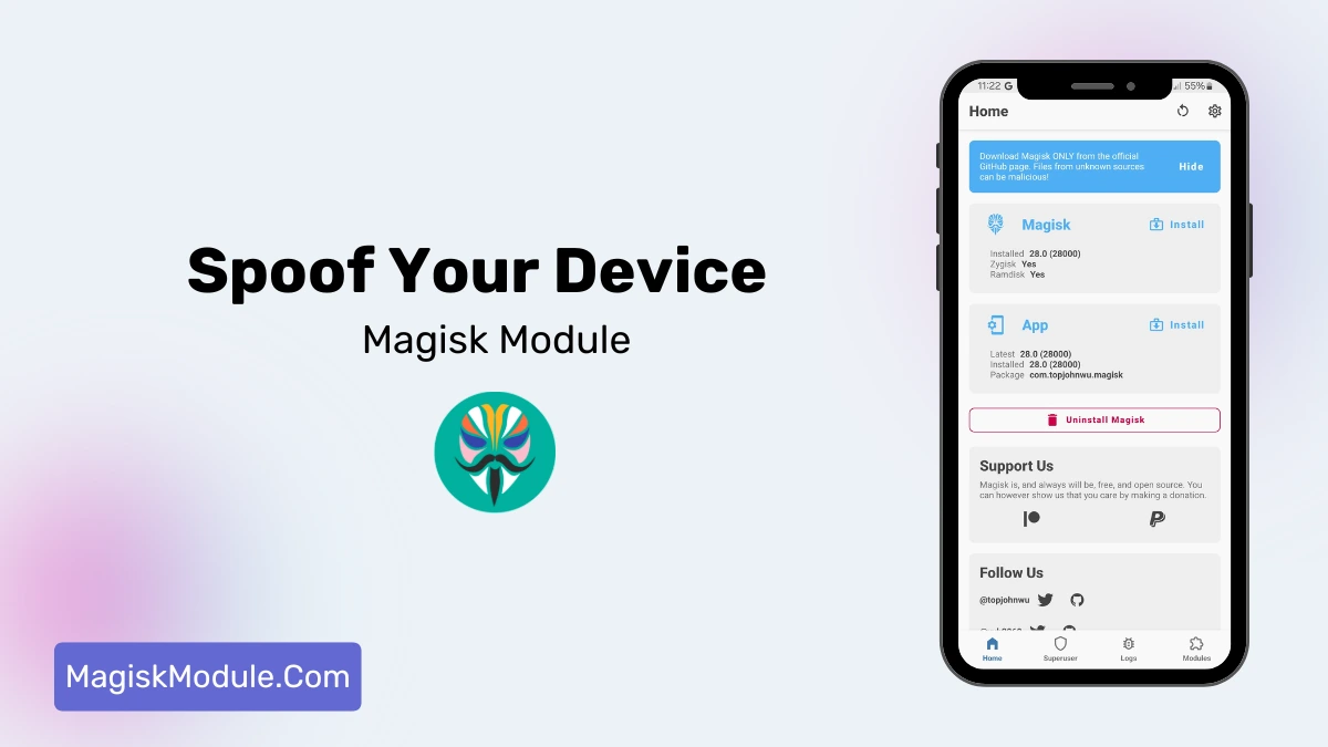 Spoof Your Device To Google Pixel 9 Pro Magisk Module logo