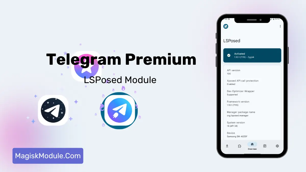 TeleVip LSposed Module You Must Try it 2026 logo