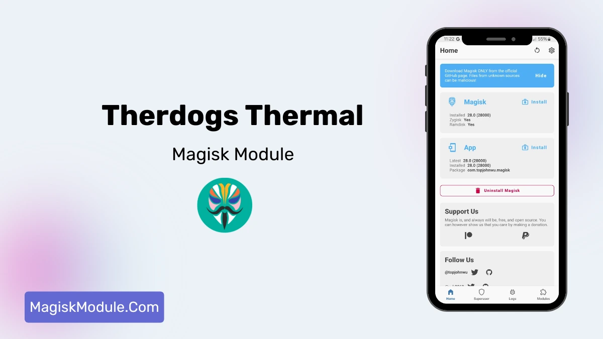 Thermal Therdogs Root Module: Fix Gaming Lag &amp; CPU Heat logo