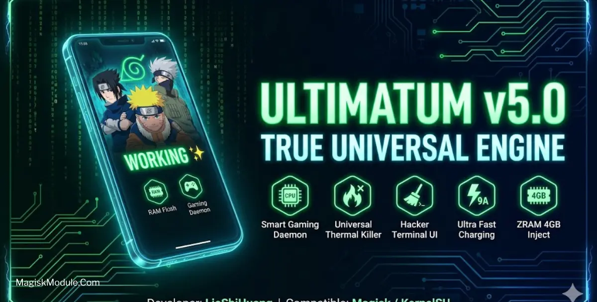 Ultimatum | True Universal Engine (KSU/Magisk WebUI) logo