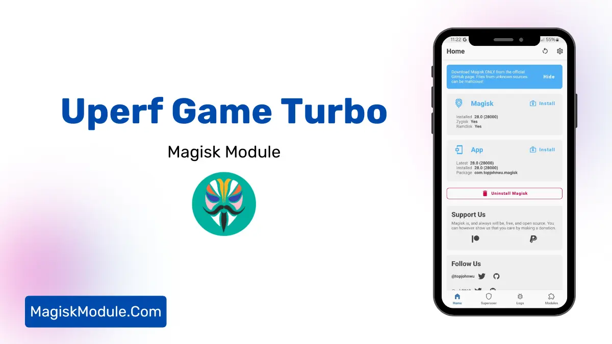 Uperf Game Turbo Latest Version 2026 logo