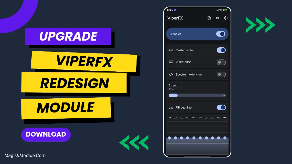 ViPER4Android FX Redesign logo