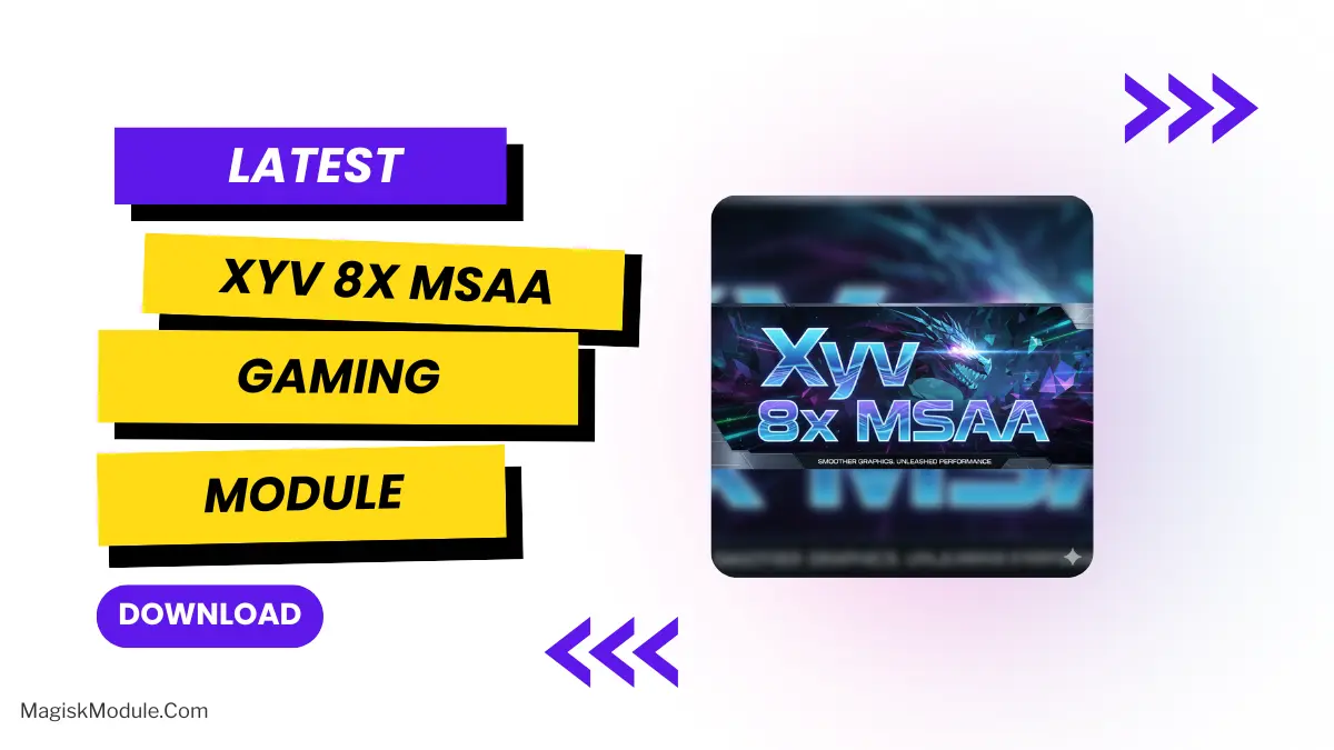 Xyv 8x MSAA Module: Eliminate Lag &amp; Maximize Graphics logo