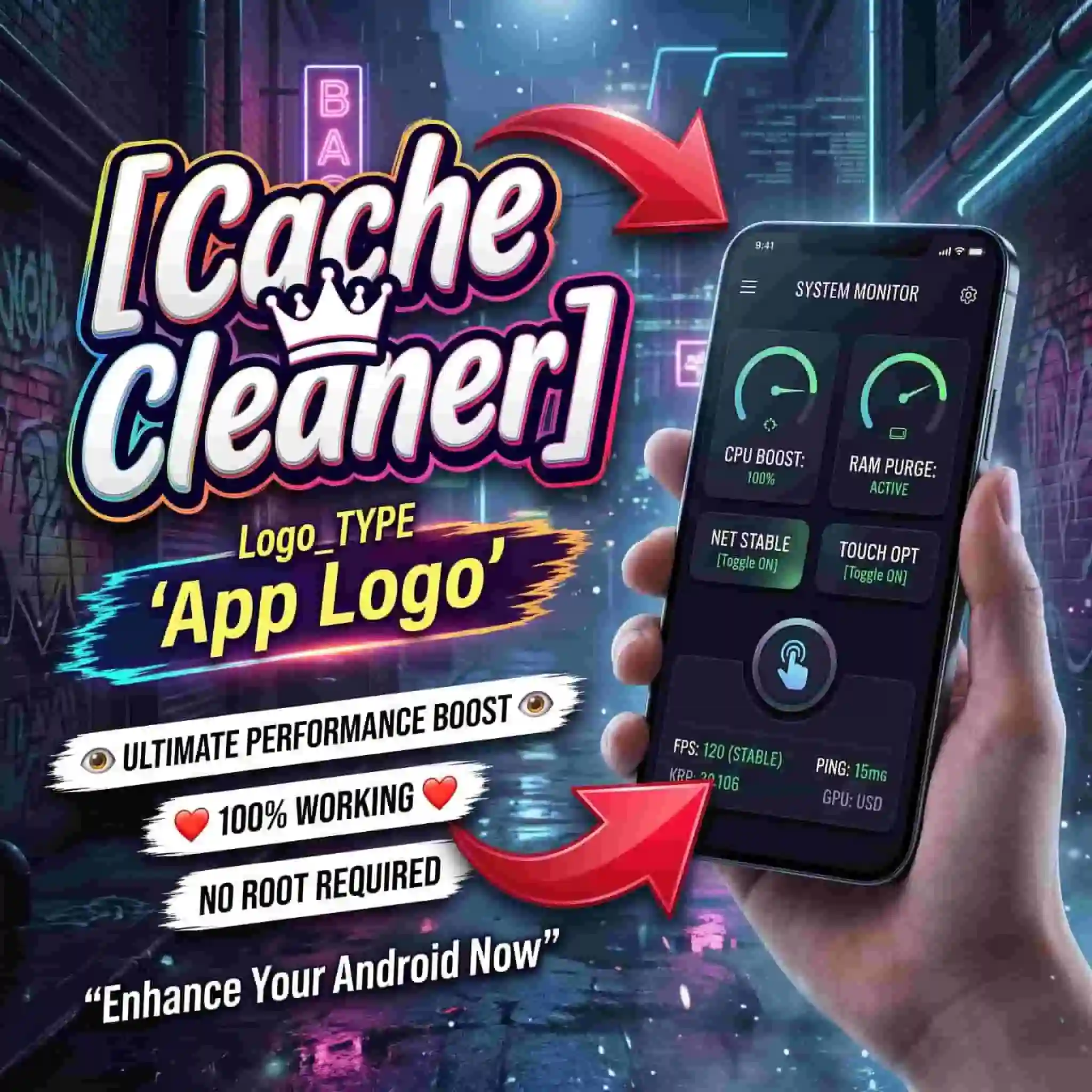 Cache Cleaner logo